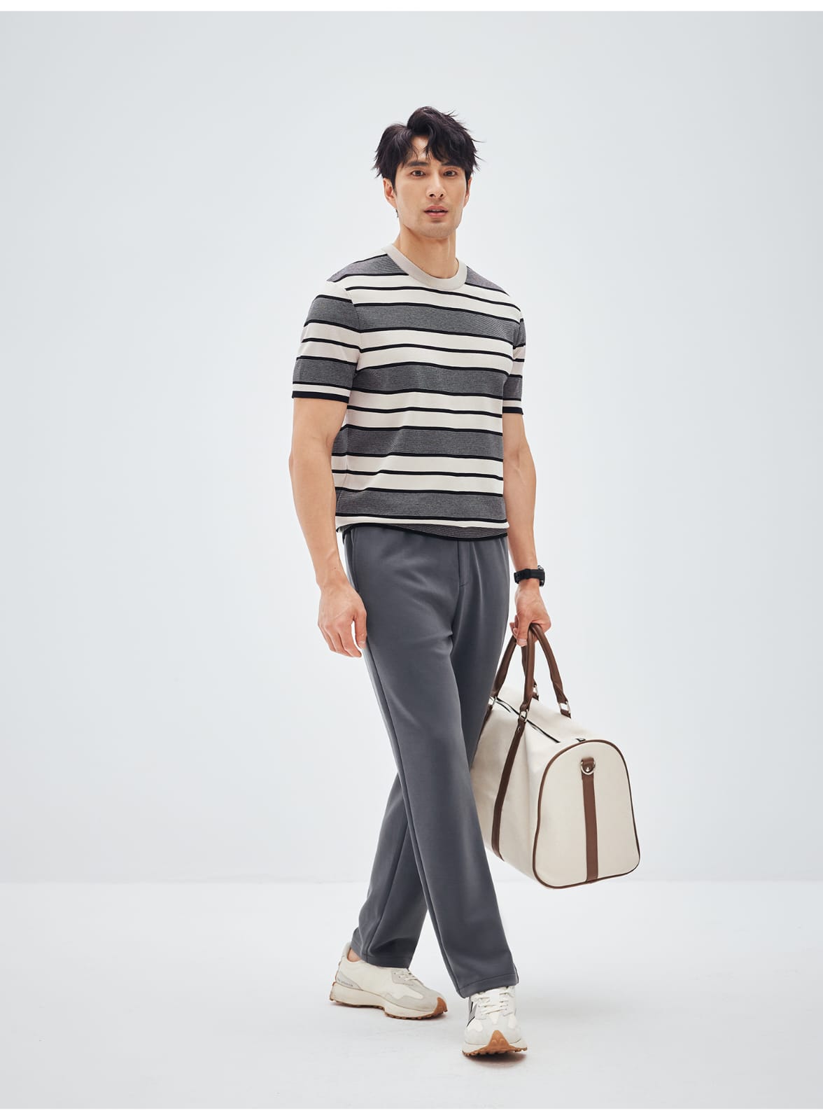 ESSENTIAL EVERYDAY STRAIGHT-LEG  MEN PANTS
