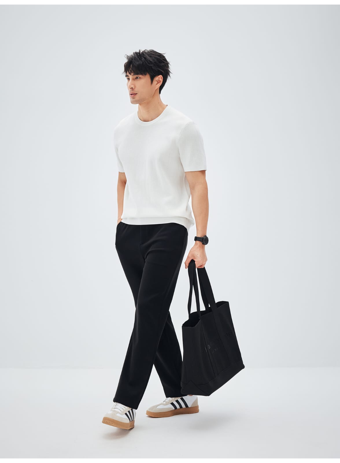 ESSENTIAL EVERYDAY STRAIGHT-LEG  MEN PANTS