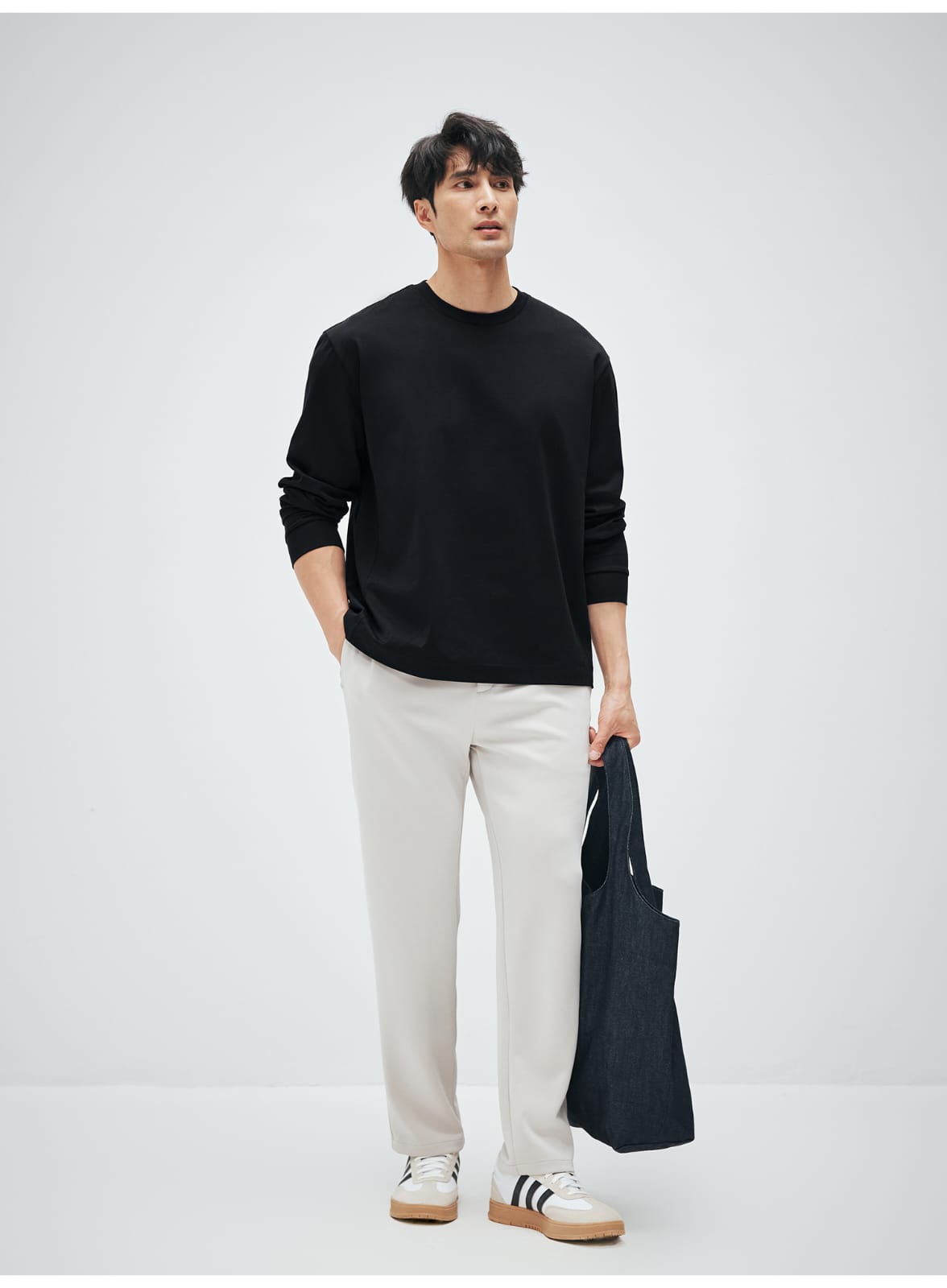 ESSENTIAL EVERYDAY STRAIGHT-LEG  MEN PANTS