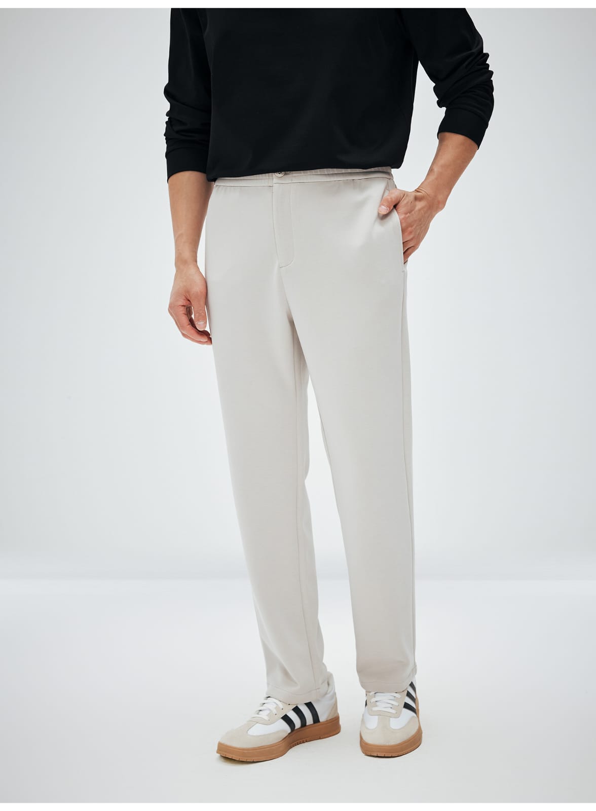ESSENTIAL EVERYDAY STRAIGHT-LEG  MEN PANTS