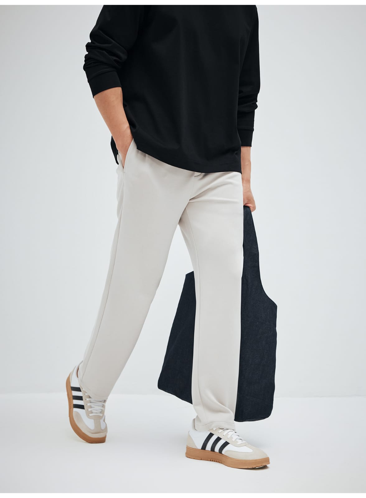 ESSENTIAL EVERYDAY STRAIGHT-LEG  MEN PANTS