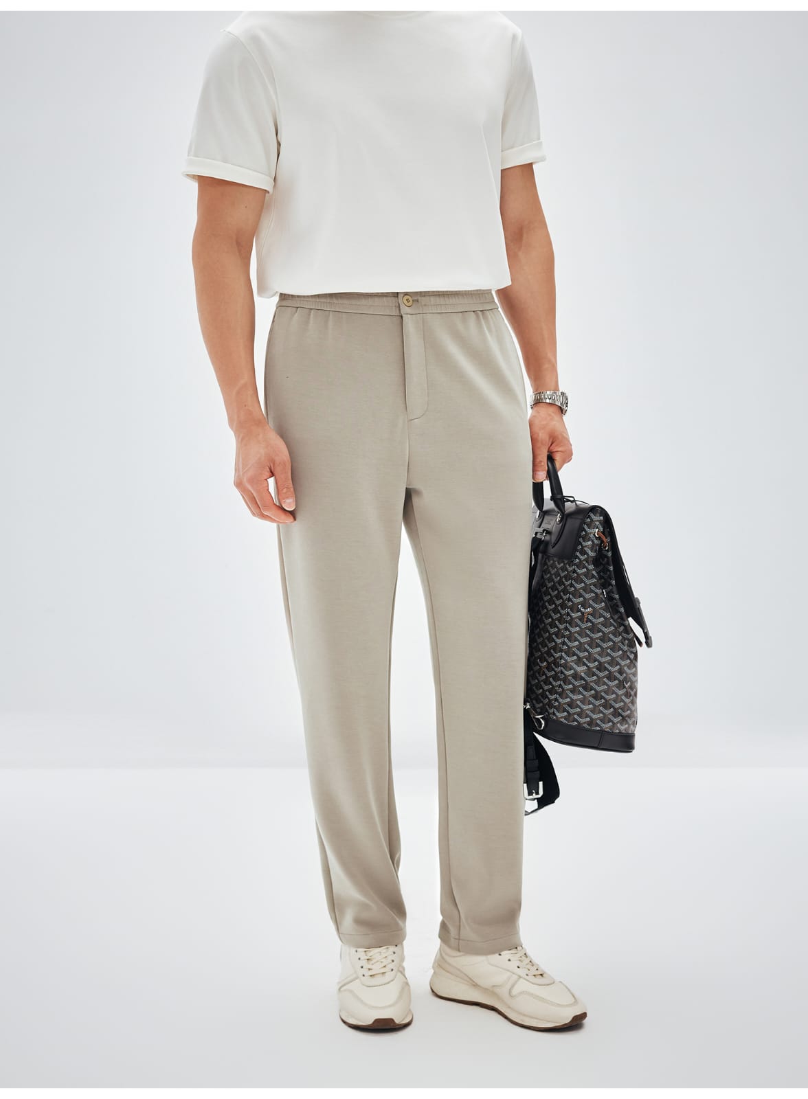 ESSENTIAL EVERYDAY STRAIGHT-LEG  MEN PANTS