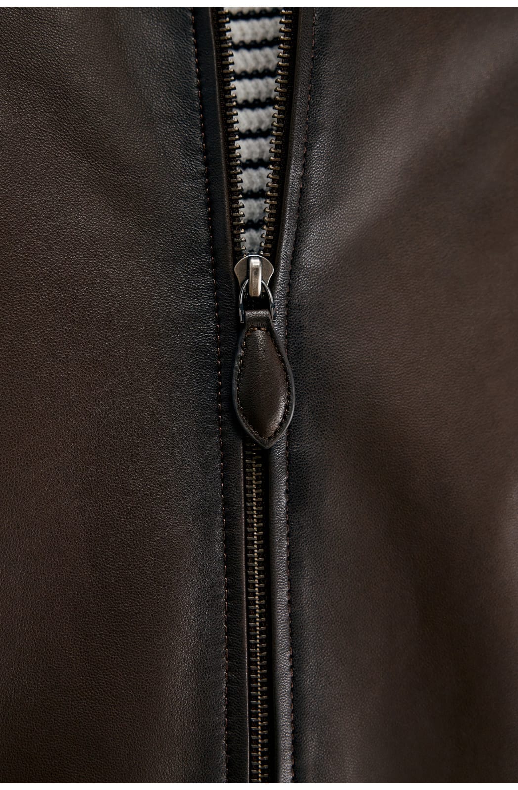 ITALIAN STYLE LUXURY LAMBSKIN LEATHER COAT