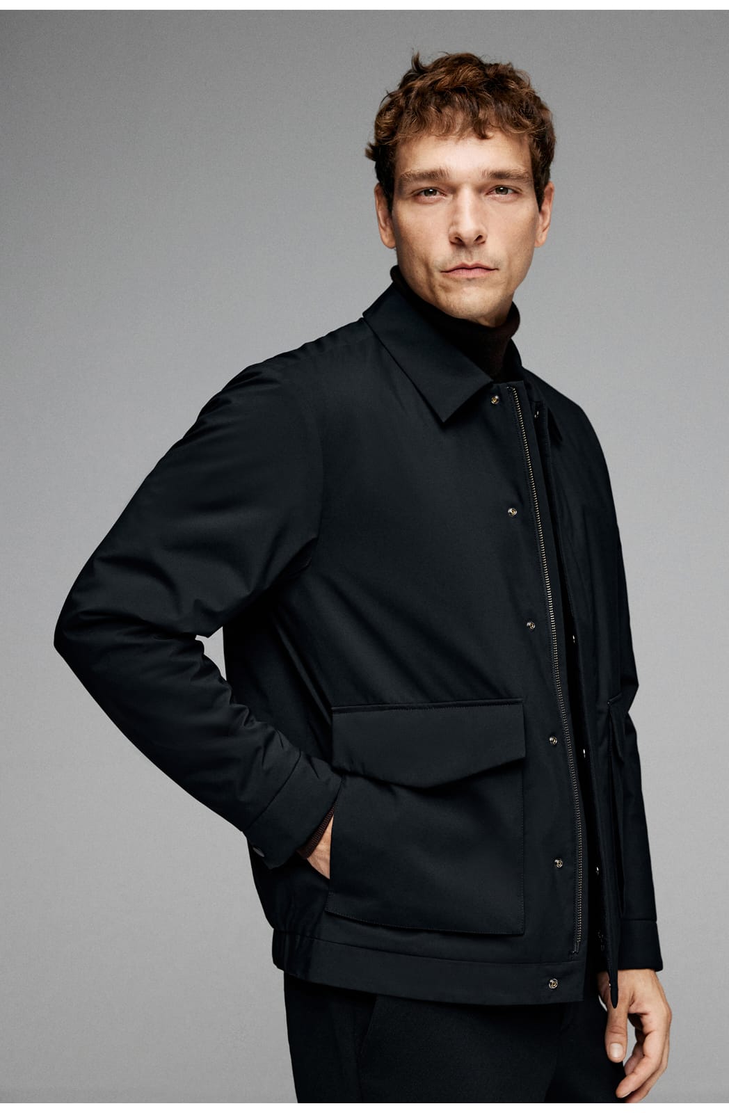 WINTER BUSINESS THERMAL INSULATION COAT