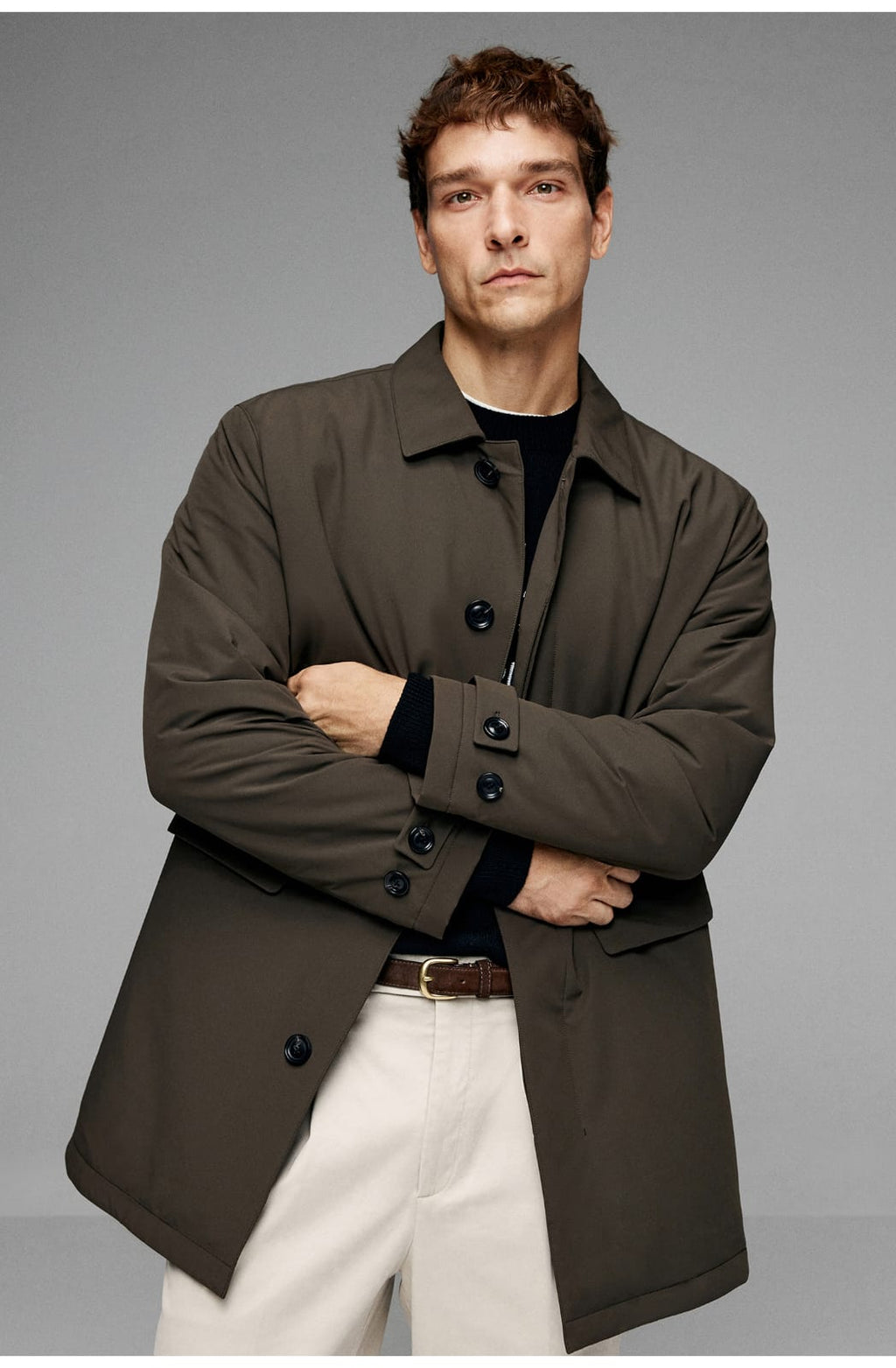 PREMIUM PRIMALOFT THERMAL INSULATED BUSINESS OVERCOAT