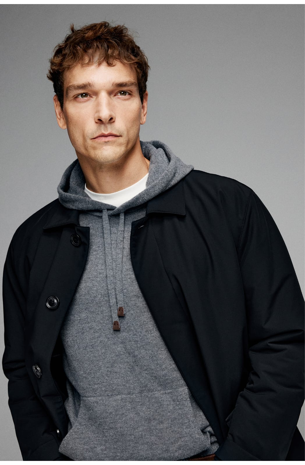 PREMIUM PRIMALOFT THERMAL INSULATED BUSINESS OVERCOAT