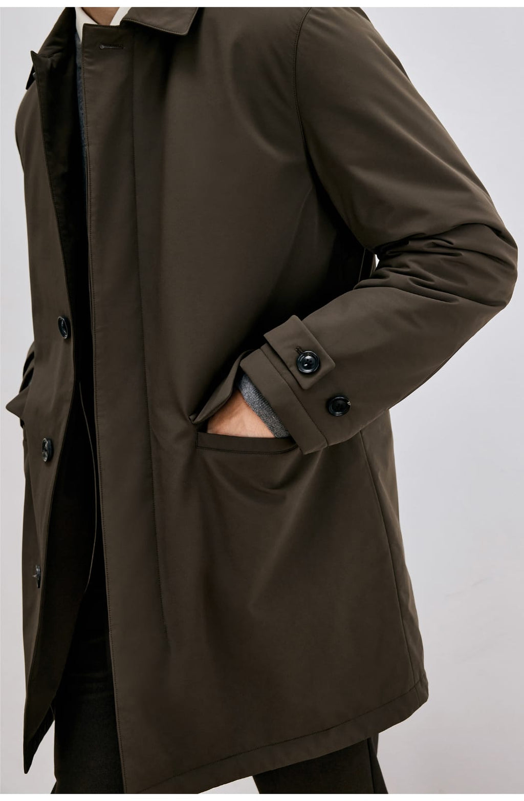 PREMIUM PRIMALOFT THERMAL INSULATED BUSINESS OVERCOAT