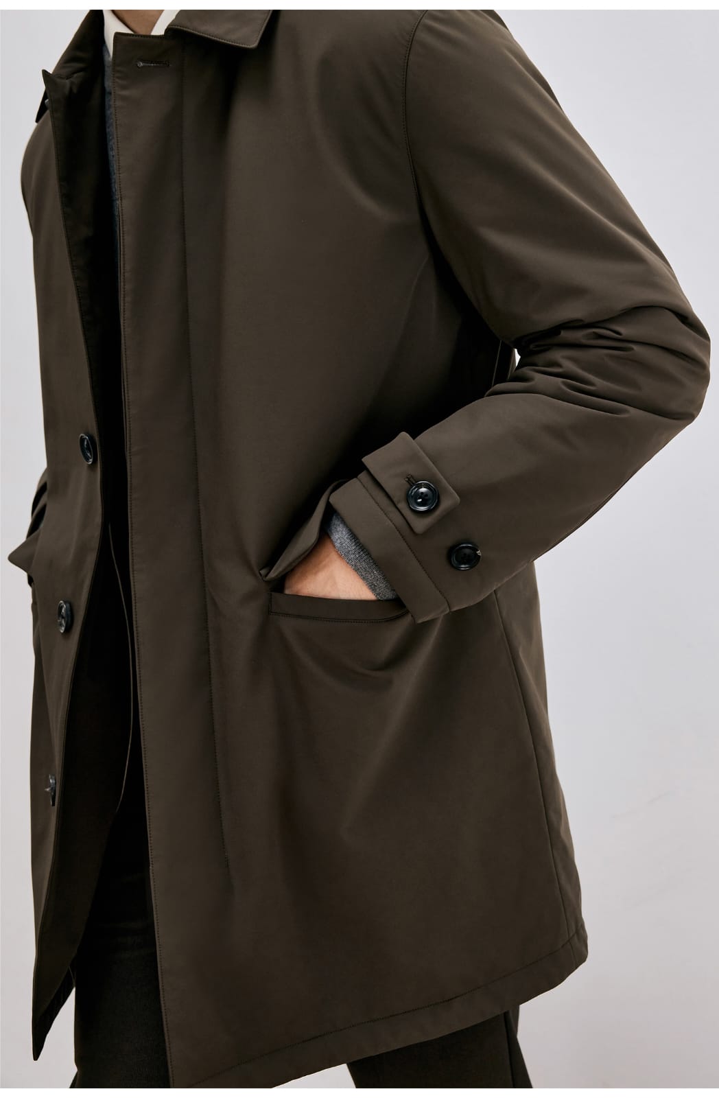 PREMIUM PRIMALOFT THERMAL INSULATED BUSINESS OVERCOAT