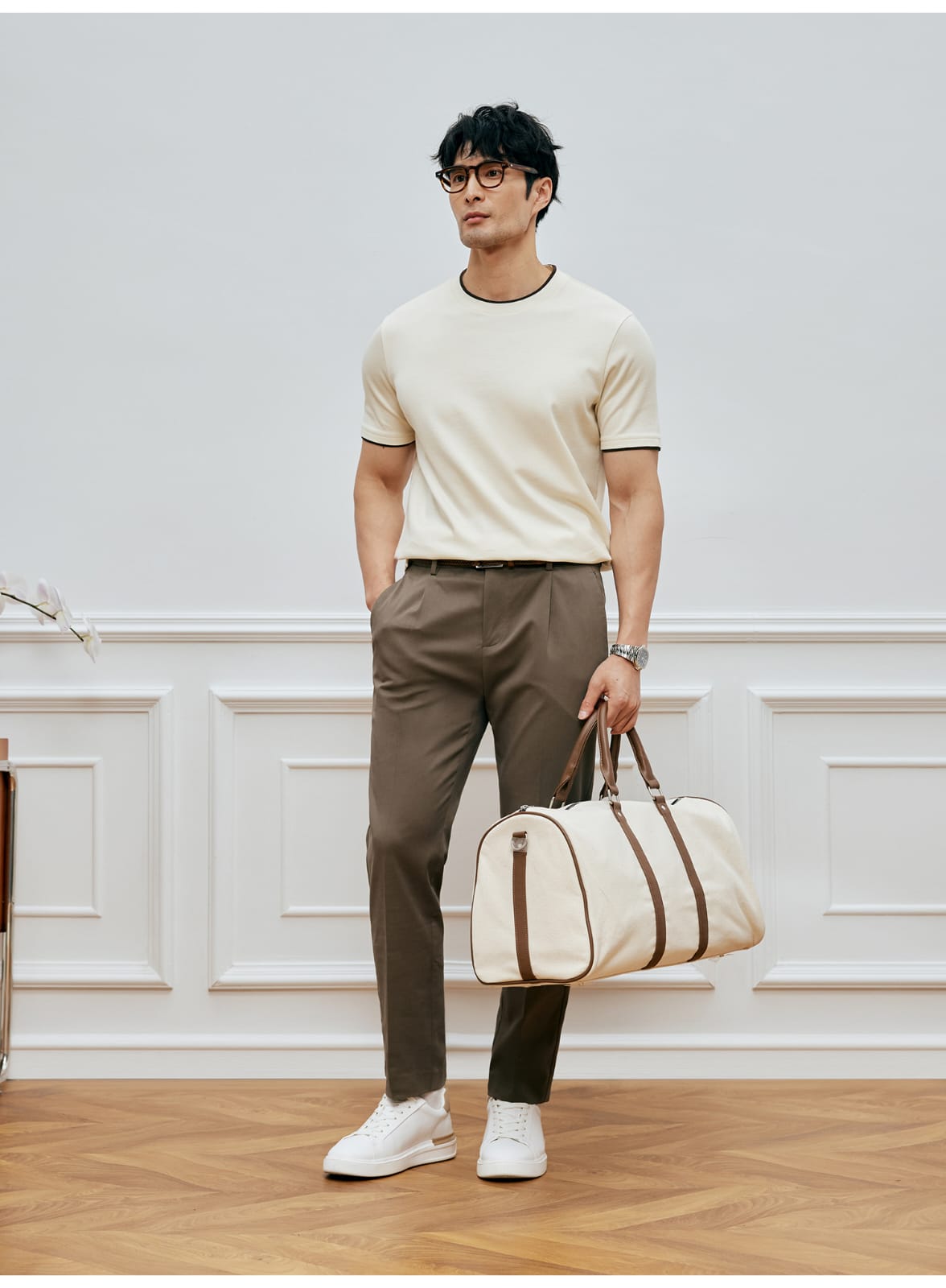 PREMIUM SUPIMA COTTON SUMMER ROUND NECK T-SHIRT