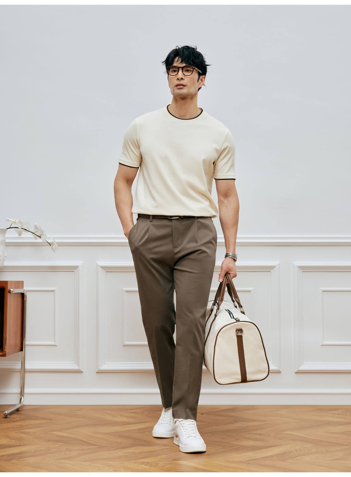 PREMIUM SUPIMA COTTON SUMMER ROUND NECK T-SHIRT
