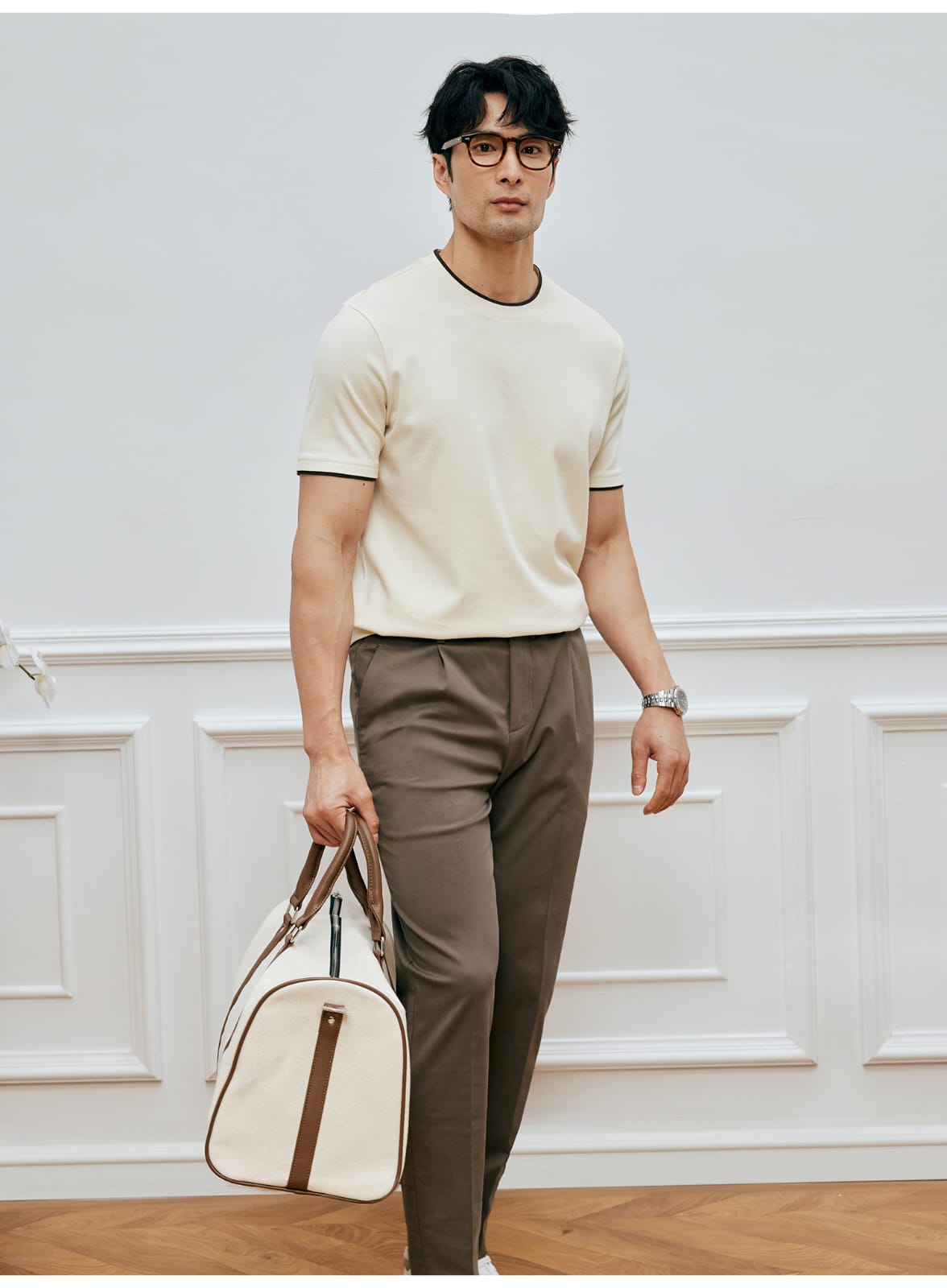 PREMIUM SUPIMA COTTON SUMMER ROUND NECK T-SHIRT