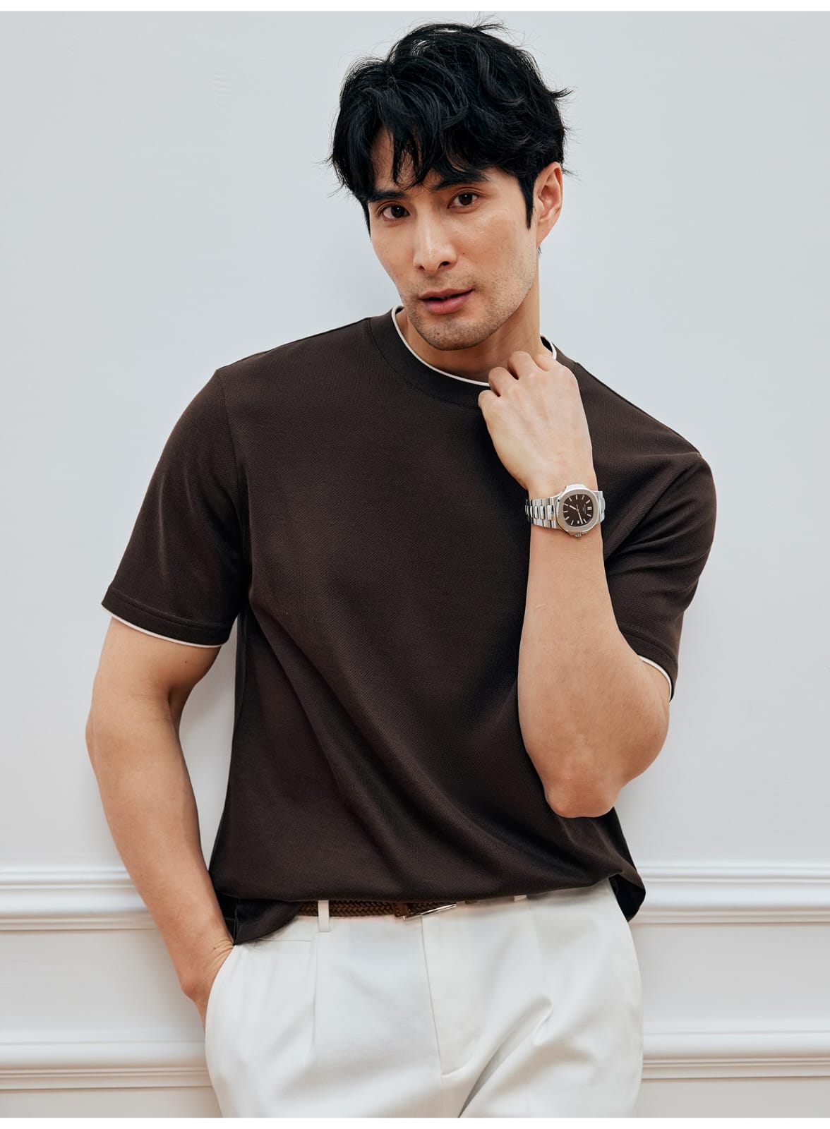 PREMIUM SUPIMA COTTON SUMMER ROUND NECK T-SHIRT