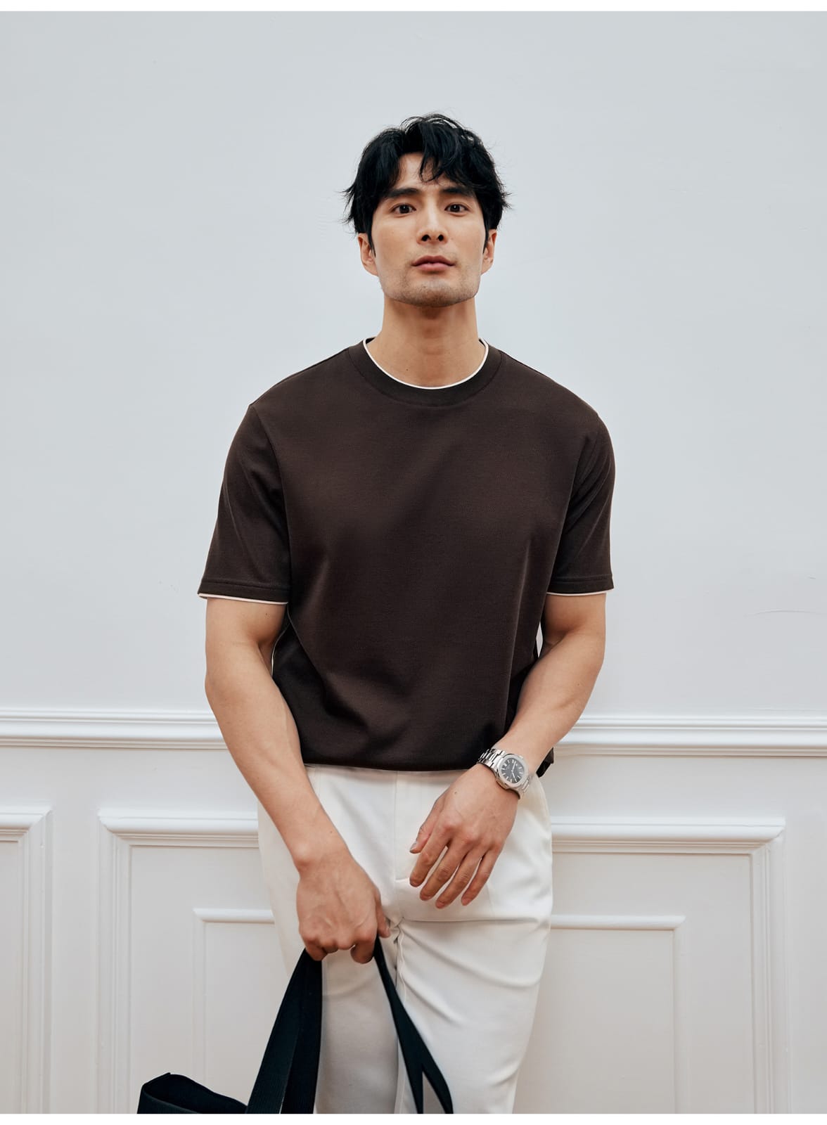 PREMIUM SUPIMA COTTON SUMMER ROUND NECK T-SHIRT