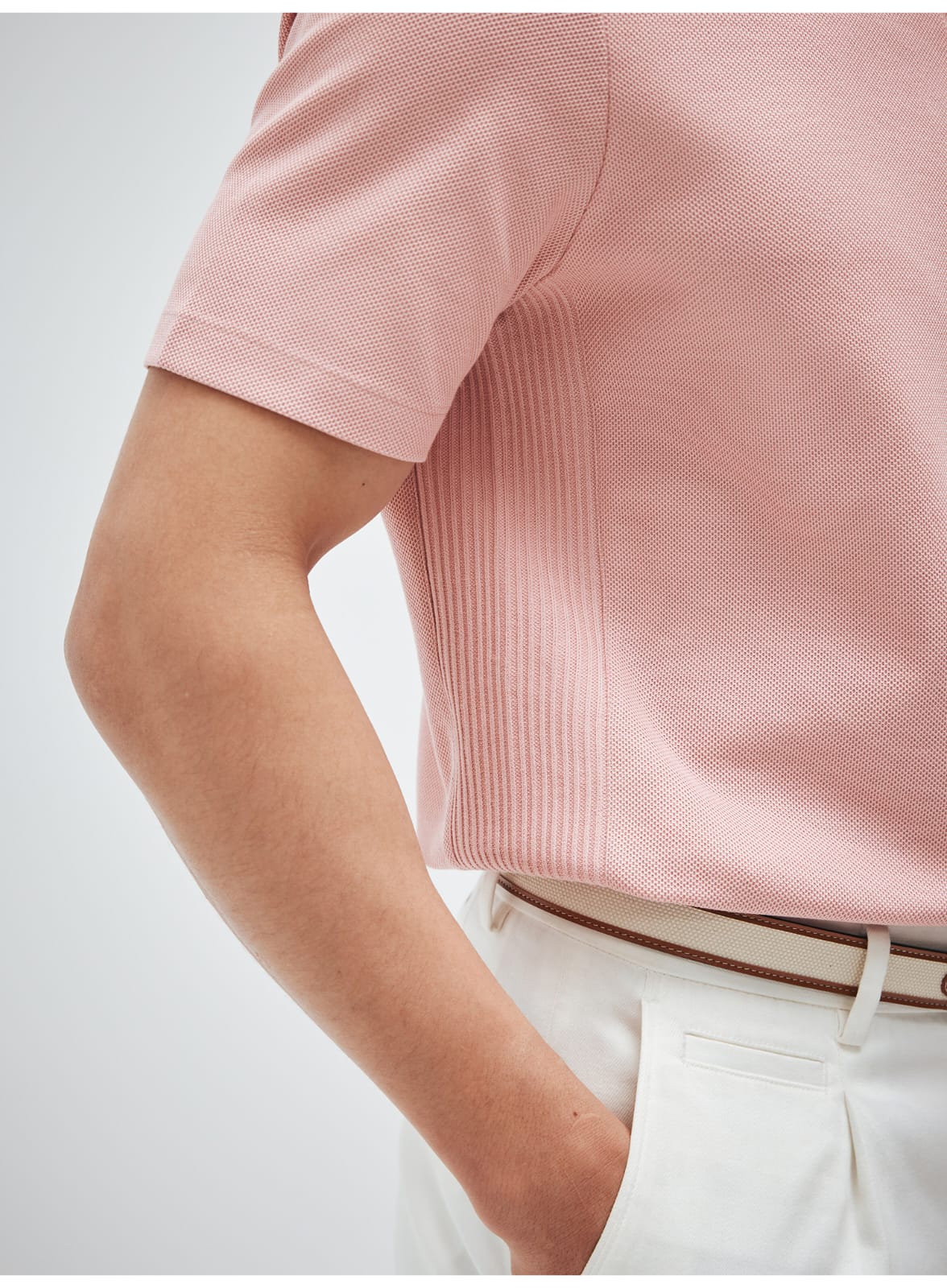 HIGH END SUPIMA COTTON LAPEL POLO SHIRT