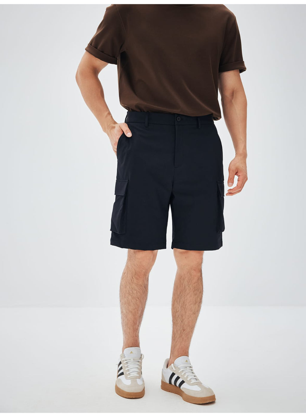 URBAN FUNCTION LIGHTWEIGHT MOISTURE ABSORPTION WORKWEAR STYLE SHORTS