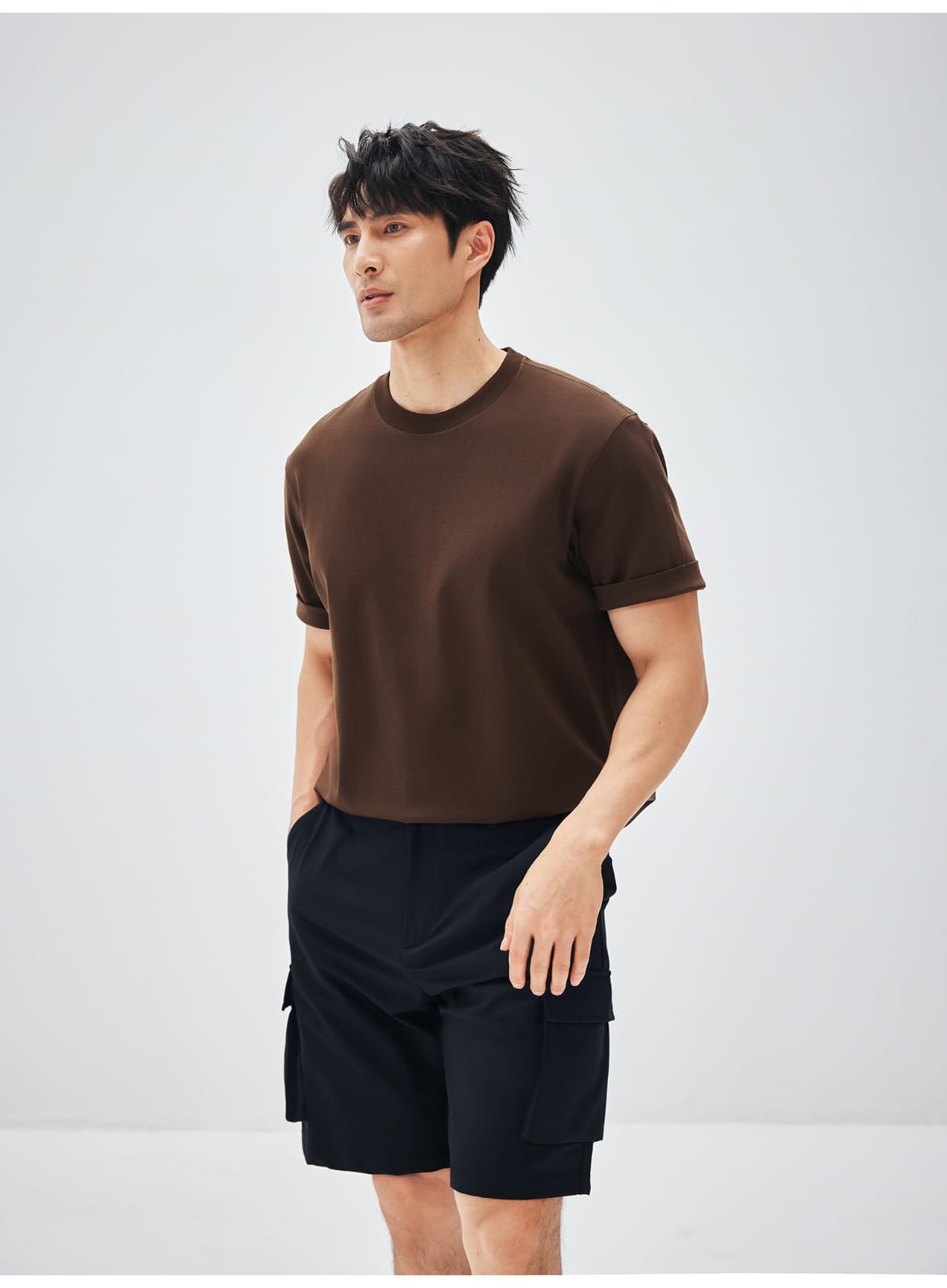 URBAN FUNCTION LIGHTWEIGHT MOISTURE ABSORPTION WORKWEAR STYLE SHORTS