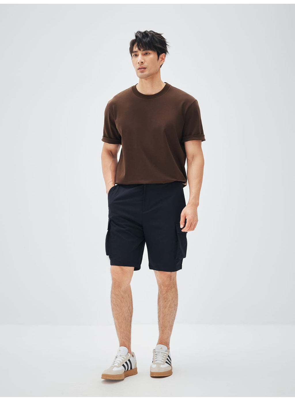 URBAN FUNCTION LIGHTWEIGHT MOISTURE ABSORPTION WORKWEAR STYLE SHORTS