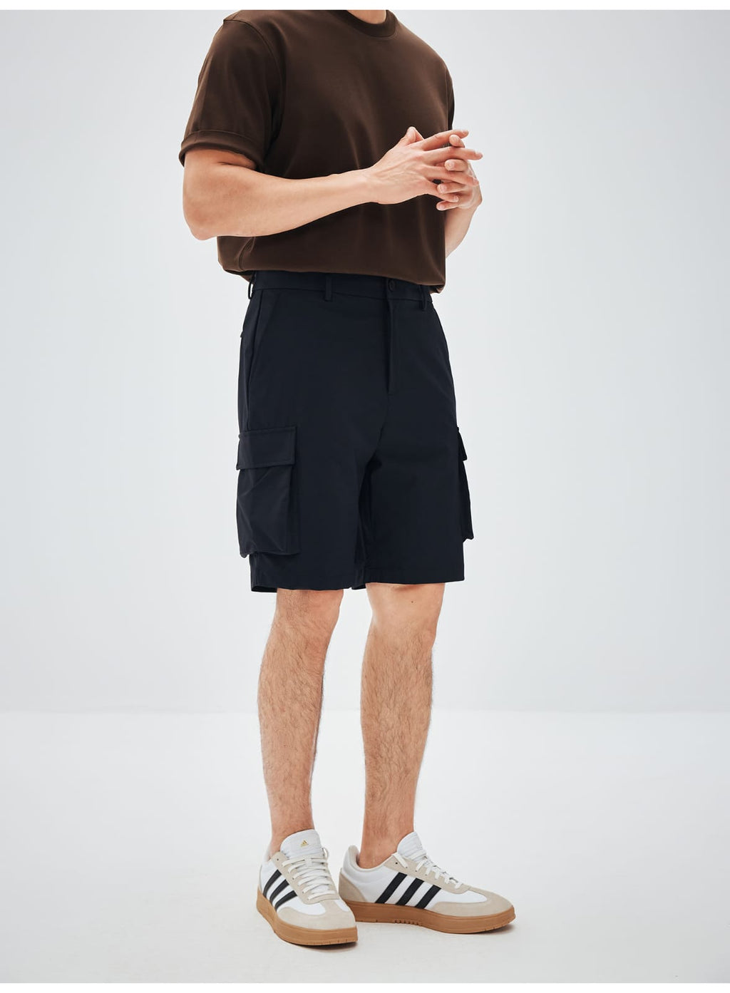 URBAN FUNCTION LIGHTWEIGHT MOISTURE ABSORPTION WORKWEAR STYLE SHORTS