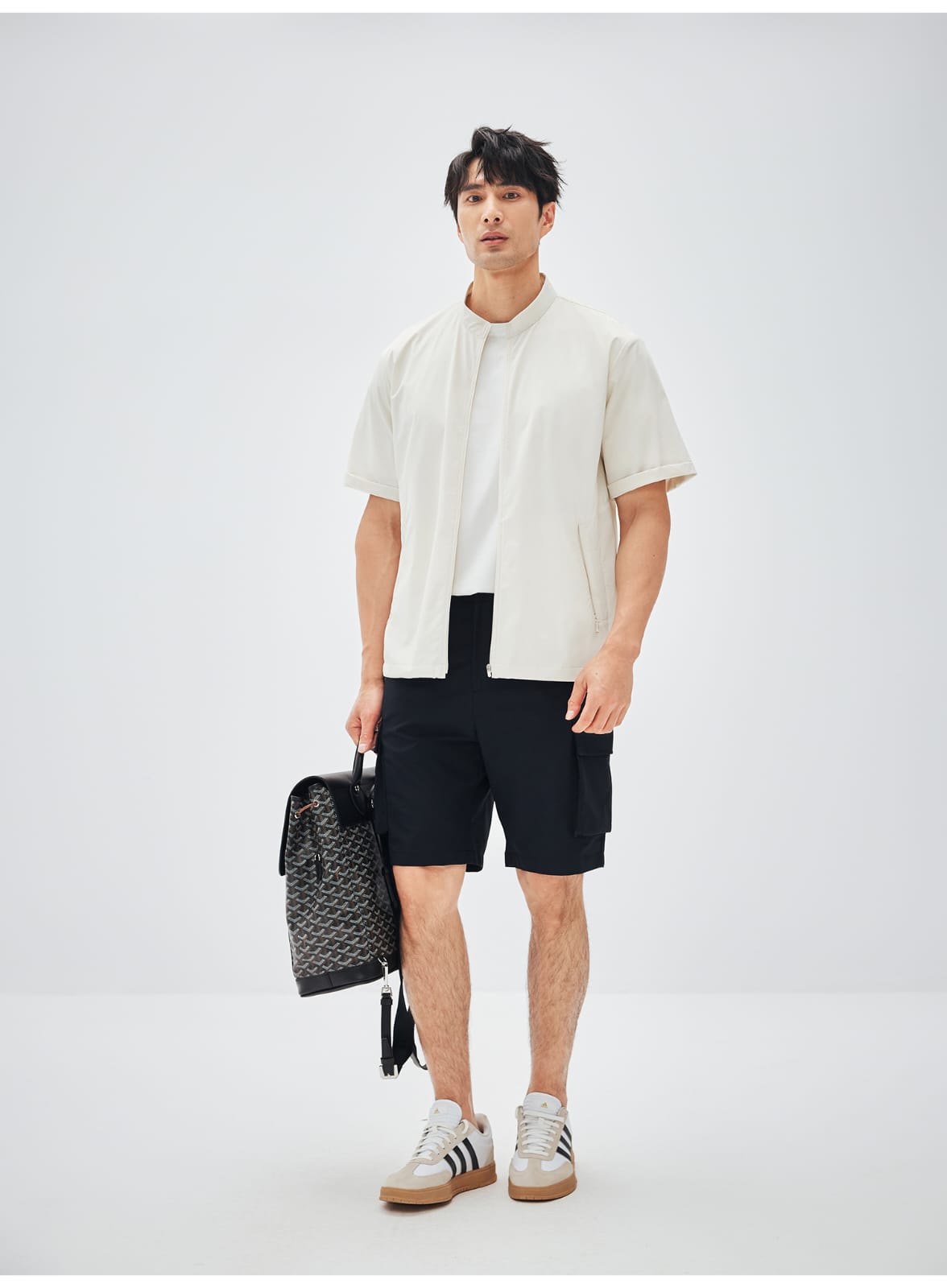 URBAN FUNCTION LIGHTWEIGHT MOISTURE ABSORPTION WORKWEAR STYLE SHORTS