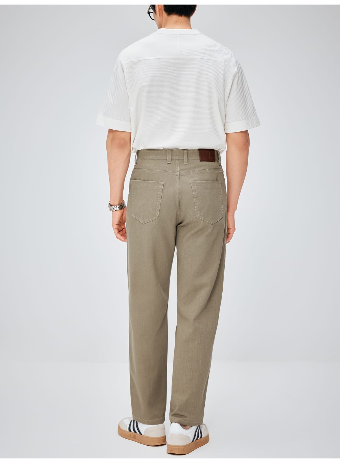 MINIMALIST STRAIGHT FIT LIGHTWEIGHT BREATHABLE CASUAL PANTS