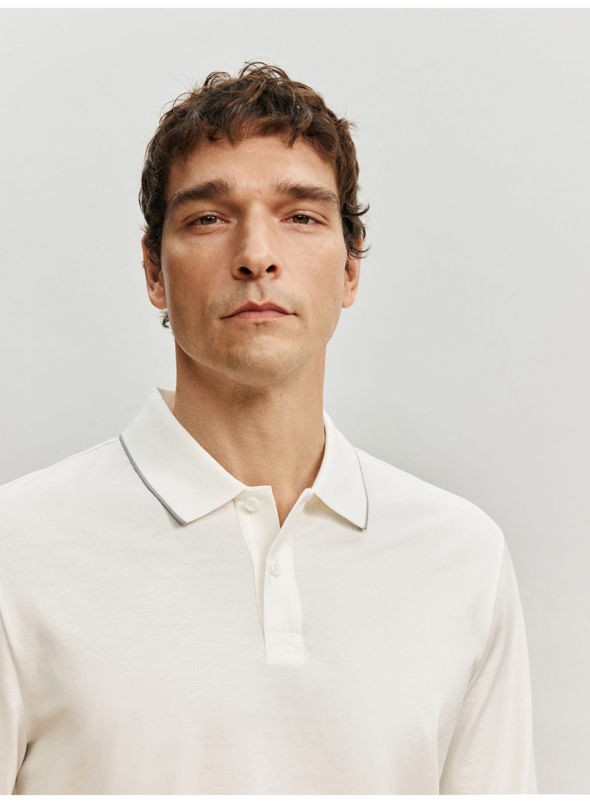 PREMIUM LONG-SLEEVE SUPIMA COTTON POLO SHIRT