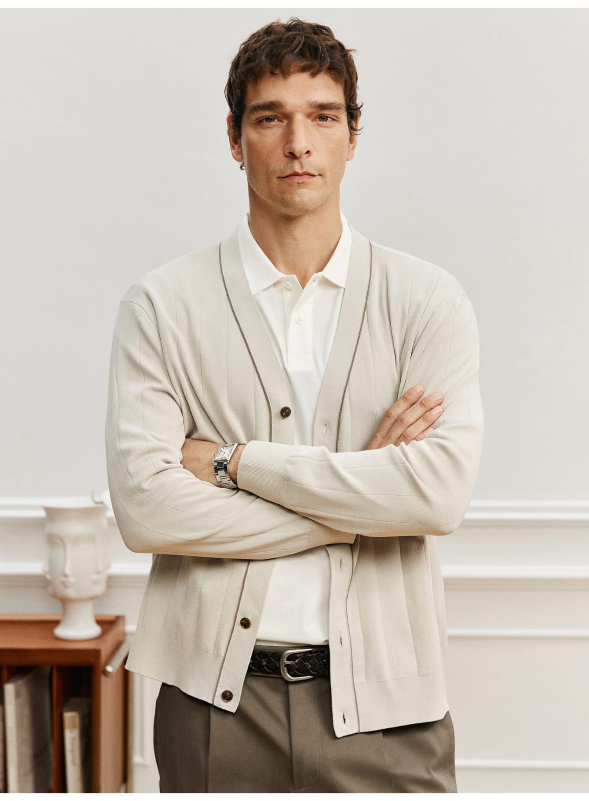 PREMIUM LONG-SLEEVE SUPIMA COTTON POLO SHIRT