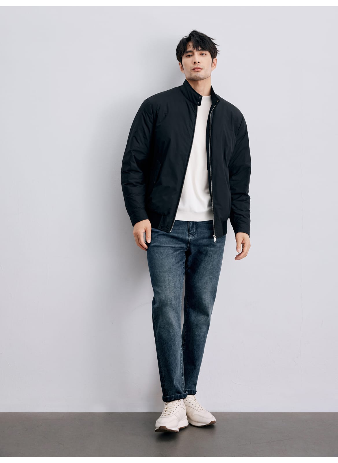 PREMIUM REVERSIBLE LIGHTWEIGHT DUAL-TONE BOMBER JACKET