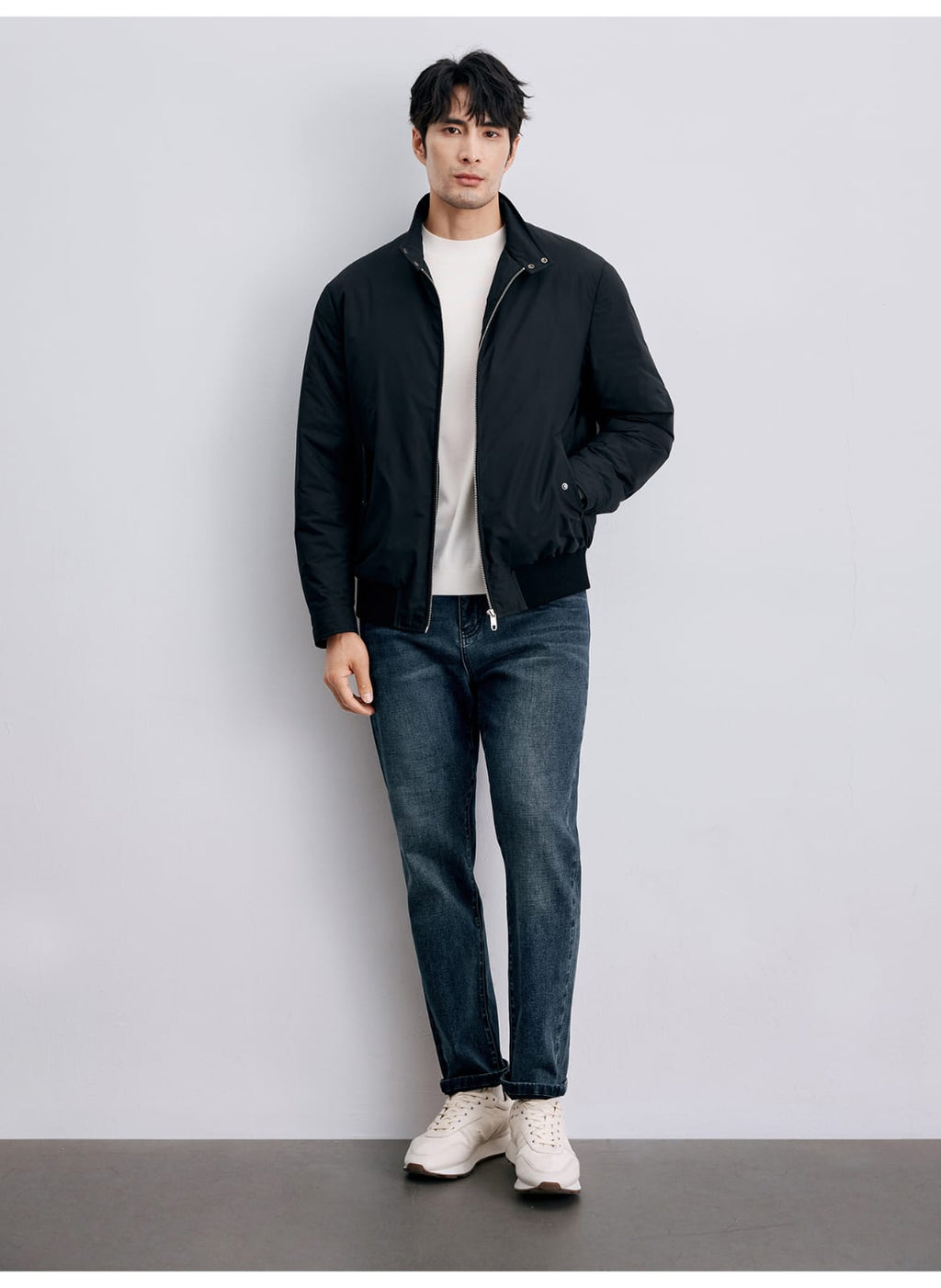 PREMIUM REVERSIBLE LIGHTWEIGHT DUAL-TONE BOMBER JACKET