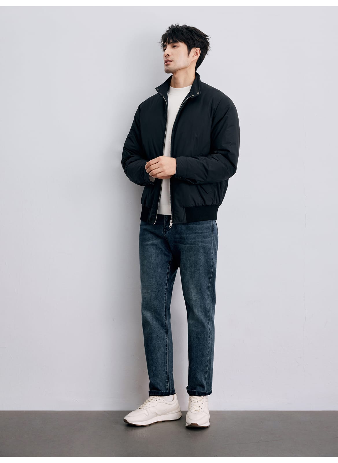 PREMIUM REVERSIBLE LIGHTWEIGHT DUAL-TONE BOMBER JACKET