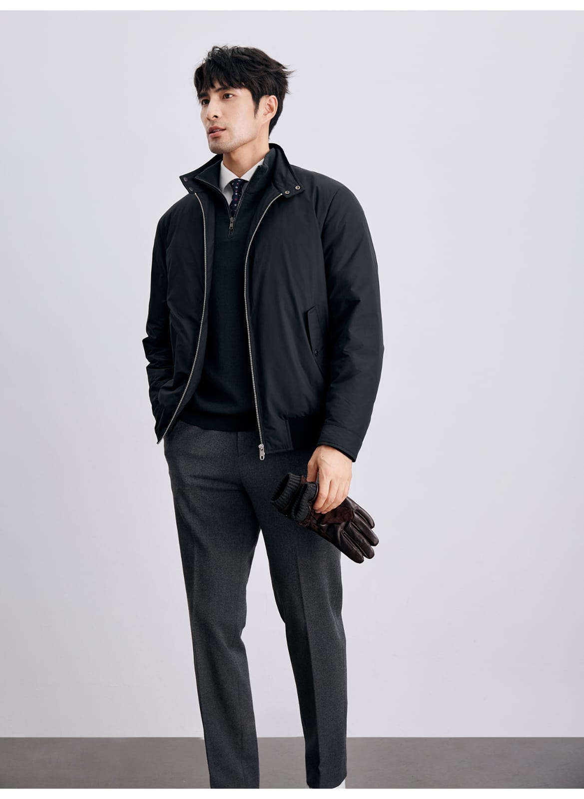 PREMIUM REVERSIBLE LIGHTWEIGHT DUAL-TONE BOMBER JACKET