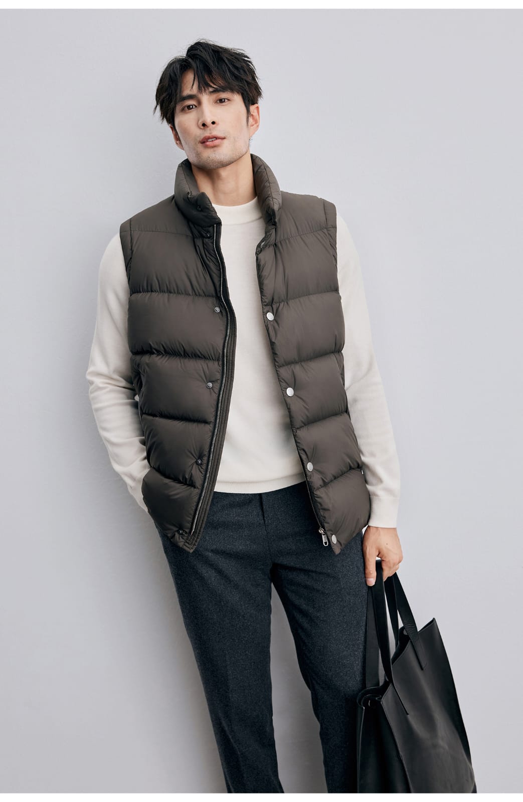 CLASSIC QUILTED DOWN PUFFER VEST