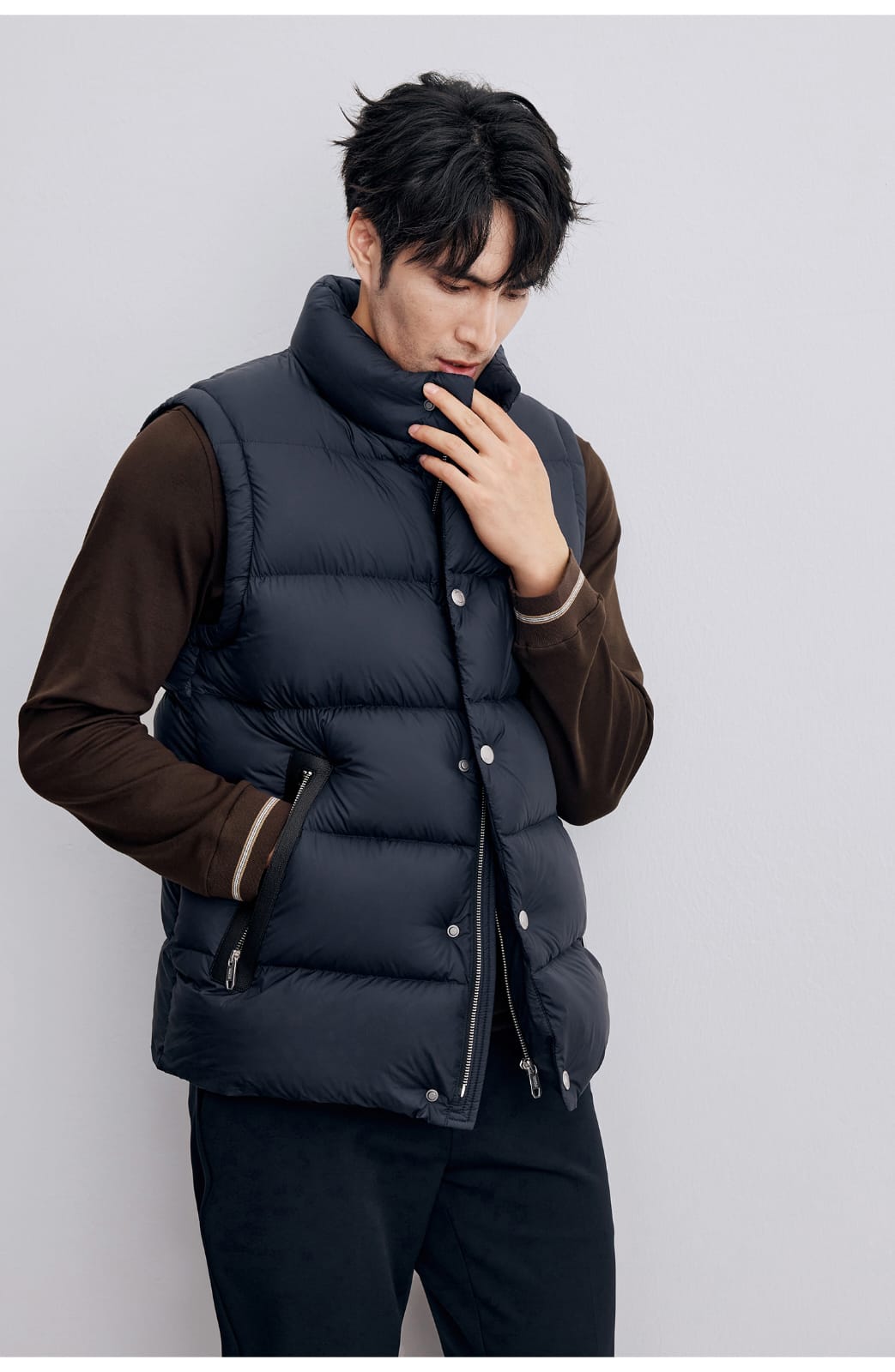CLASSIC QUILTED DOWN PUFFER VEST