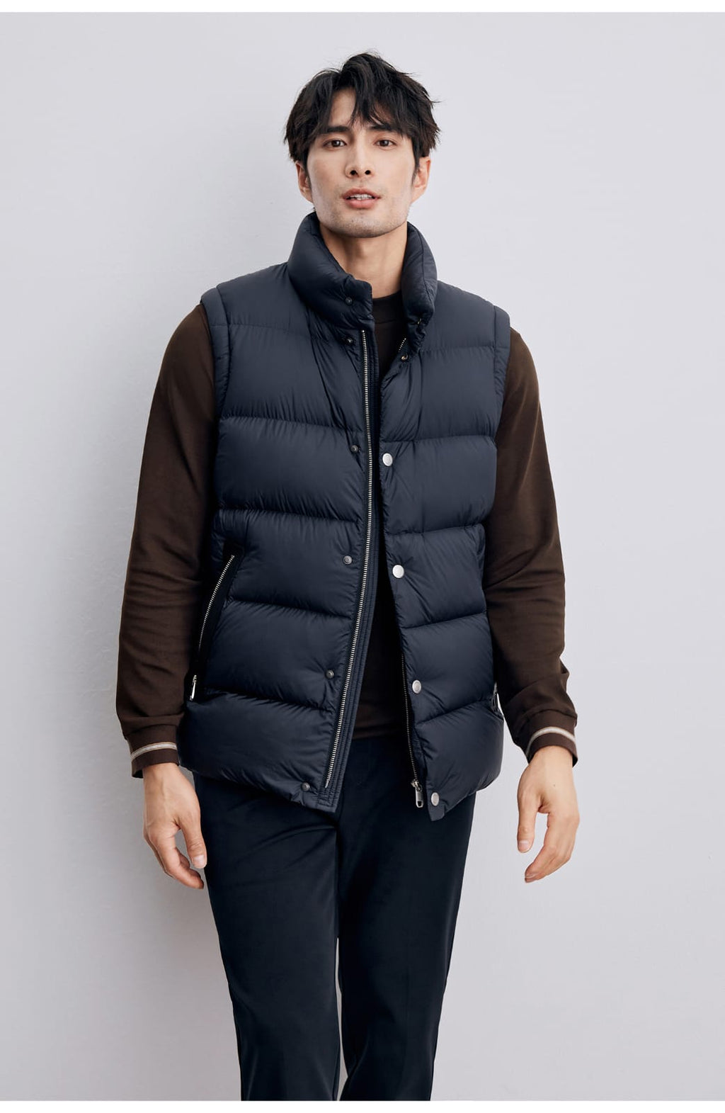 CLASSIC QUILTED DOWN PUFFER VEST