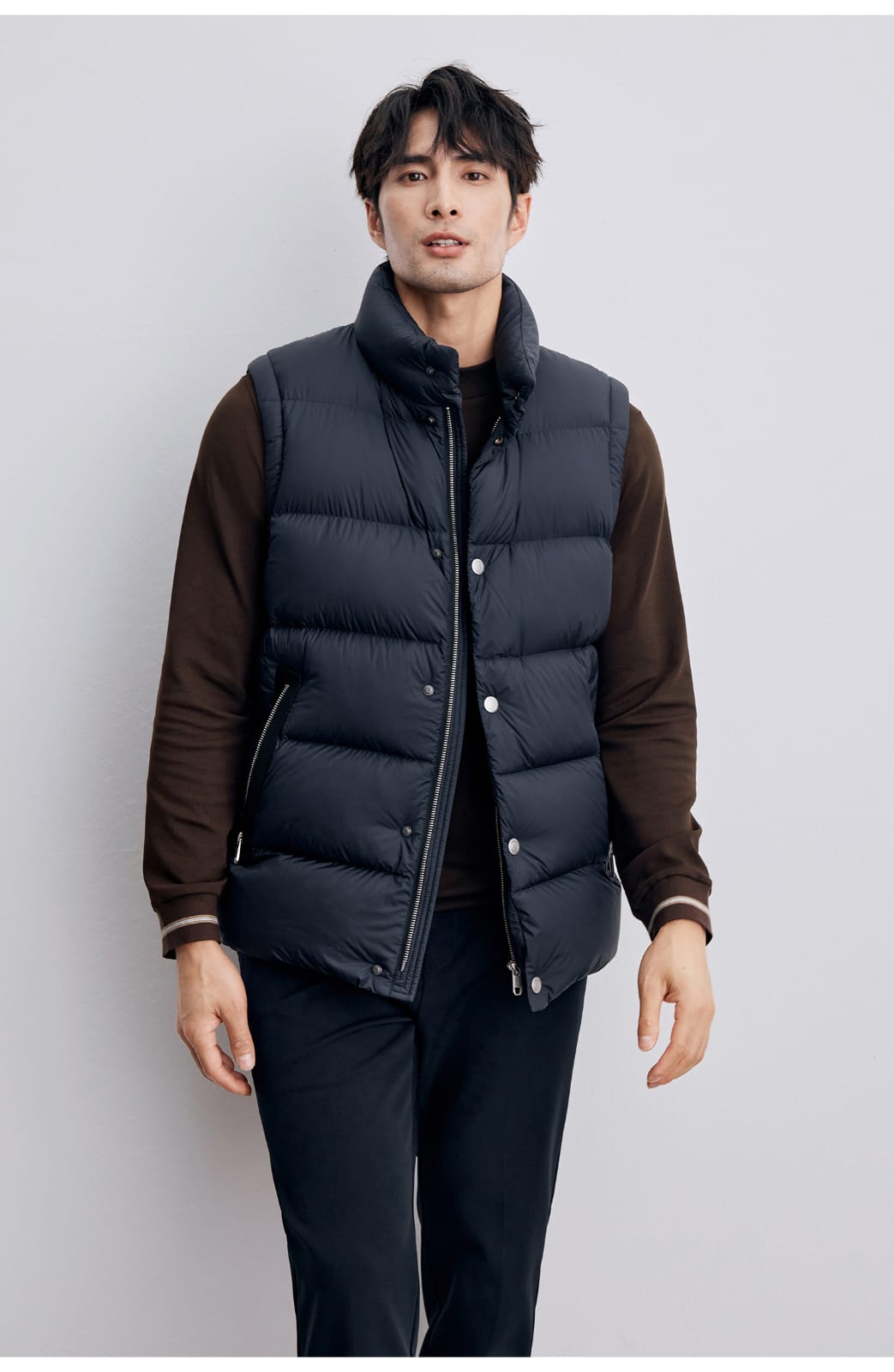CLASSIC QUILTED DOWN PUFFER VEST