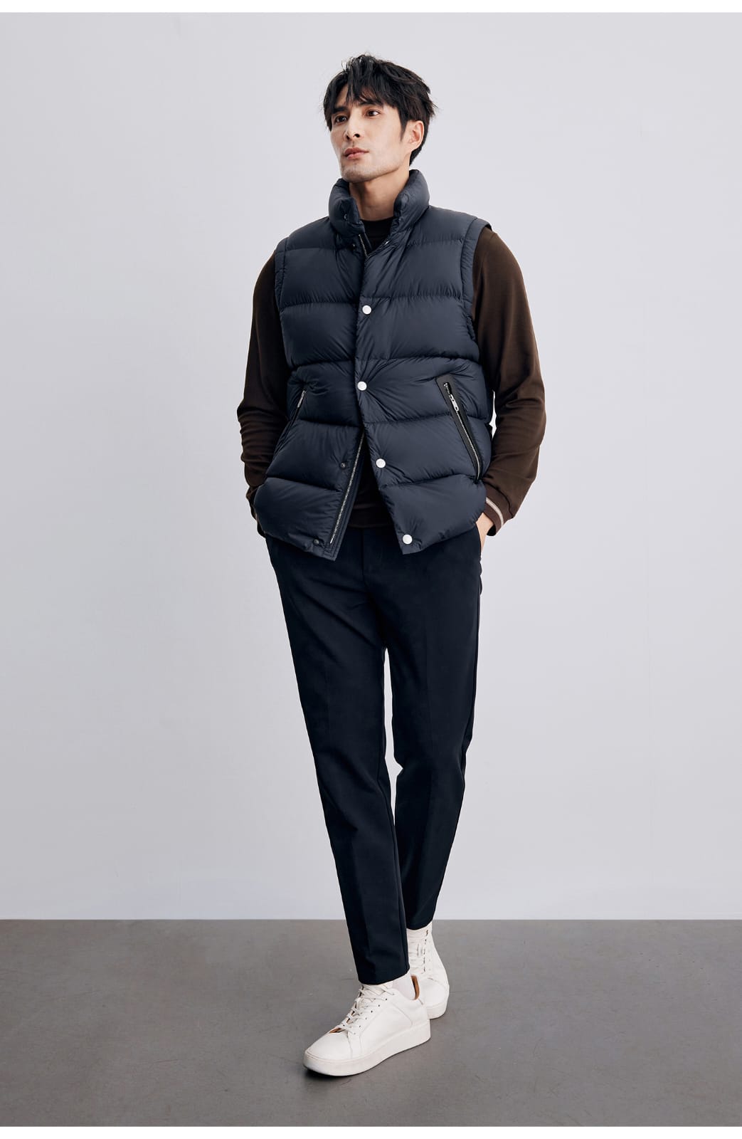 CLASSIC QUILTED DOWN PUFFER VEST
