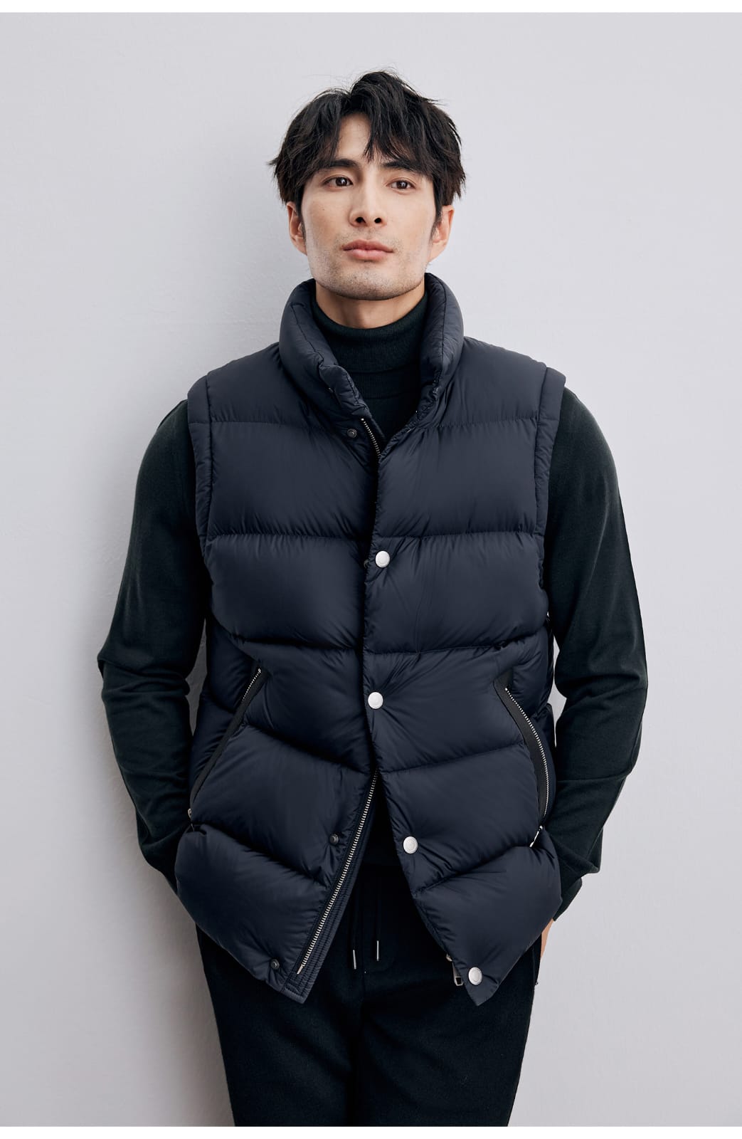 CLASSIC QUILTED DOWN PUFFER VEST
