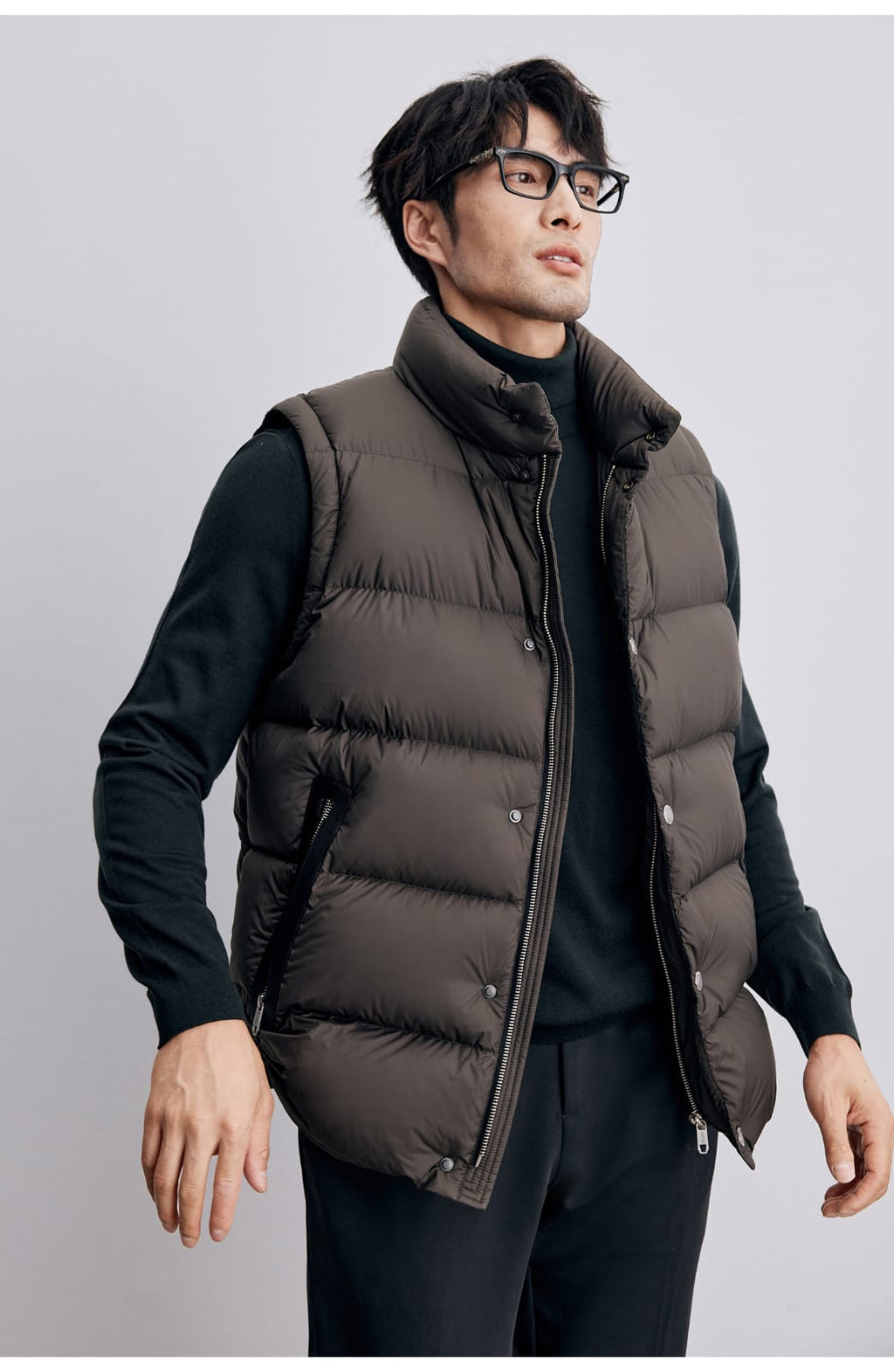 CLASSIC QUILTED DOWN PUFFER VEST