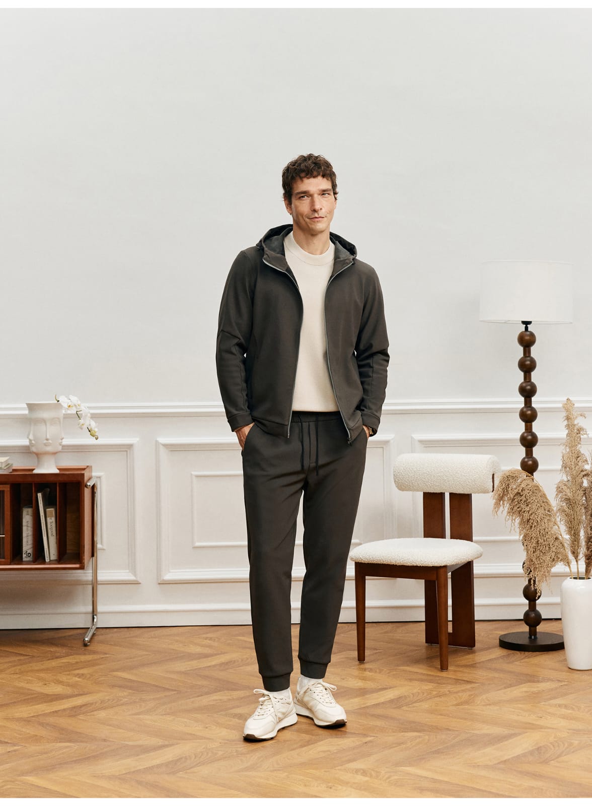 PREMIUM MERINO WOOL CREW NECK SWEATSHIRT
