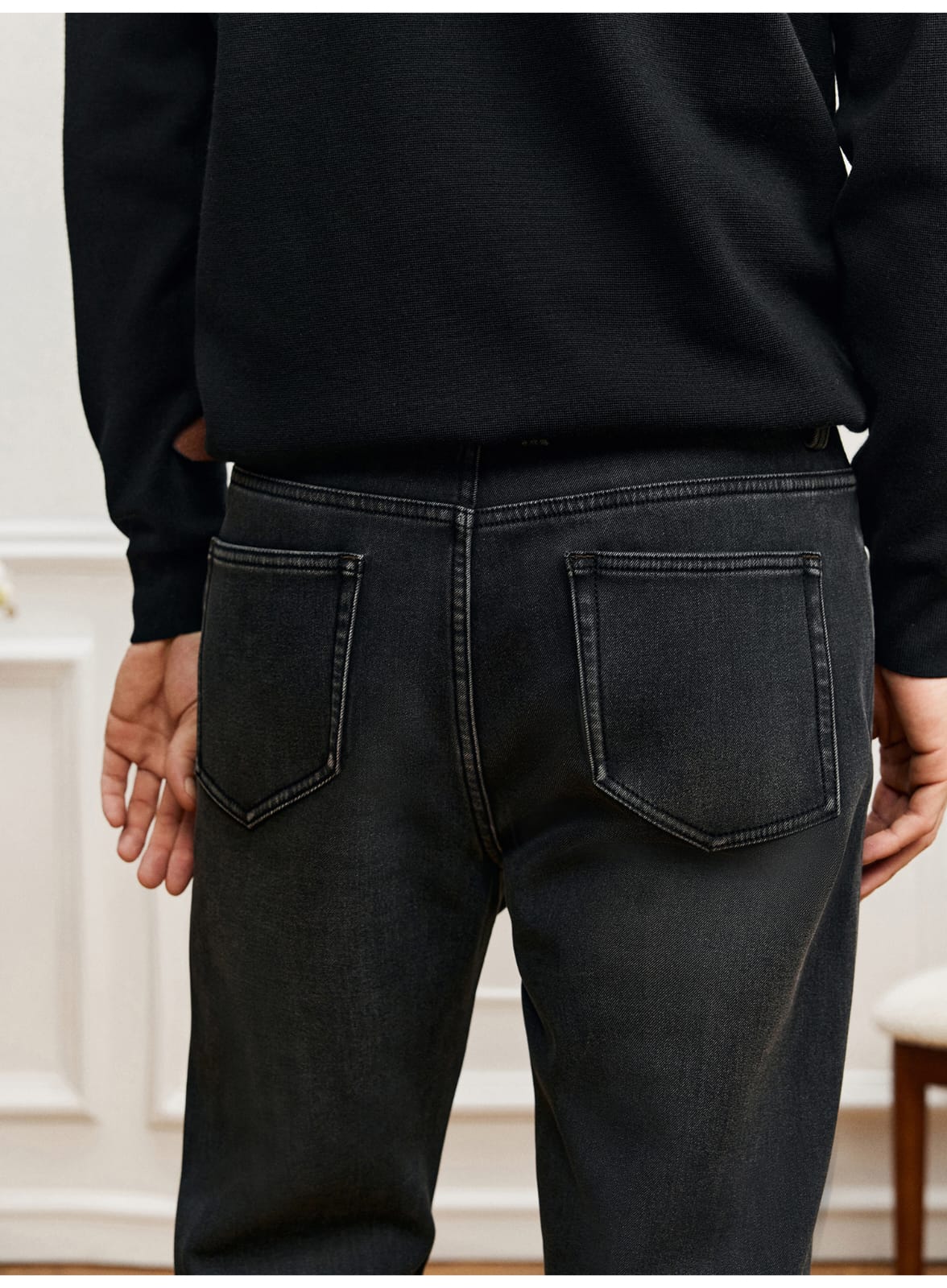 PREMIUM MERINO WOOL CREW NECK SWEATSHIRT