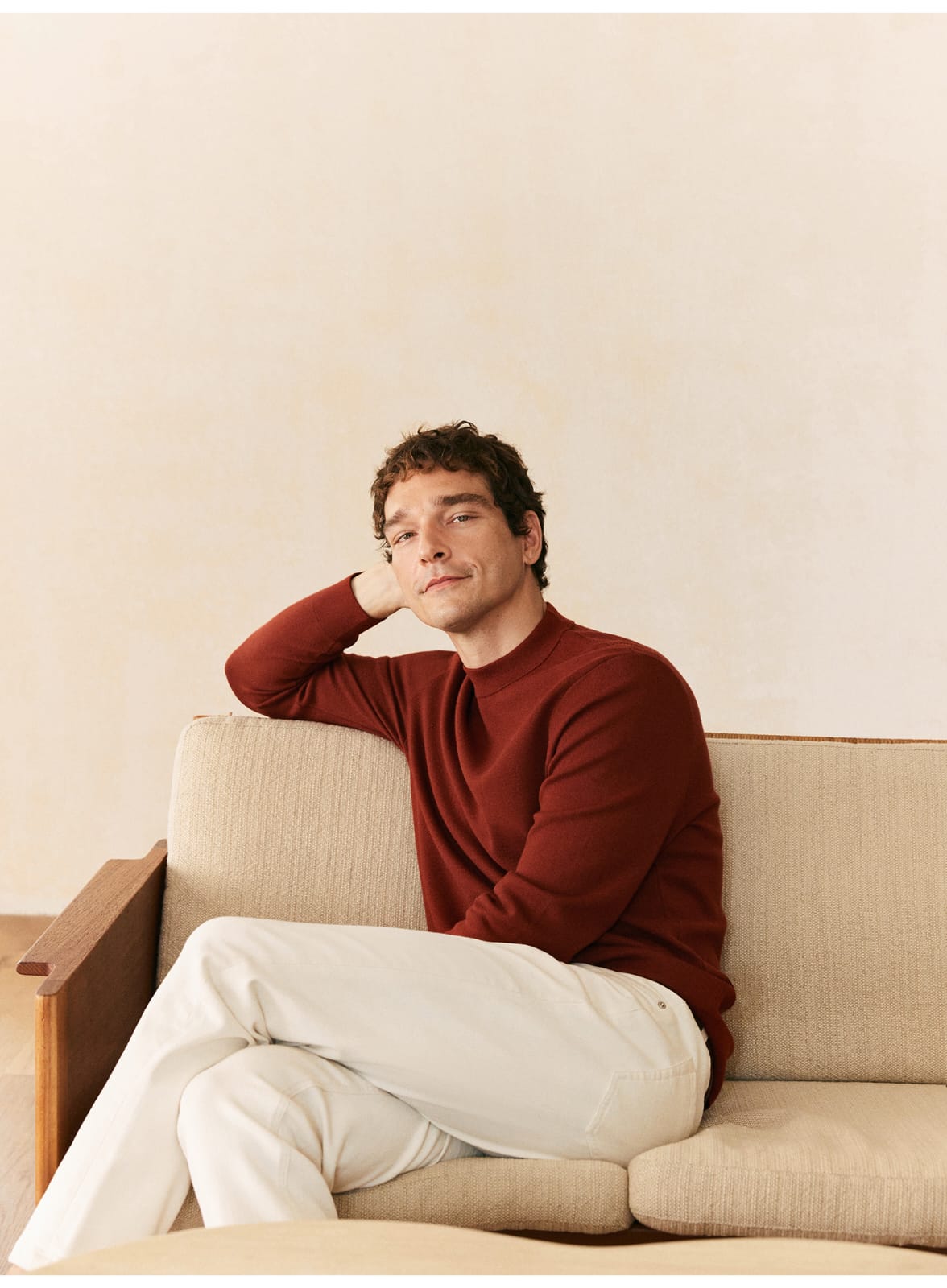 PREMIUM MERINO WOOL CREW NECK SWEATSHIRT