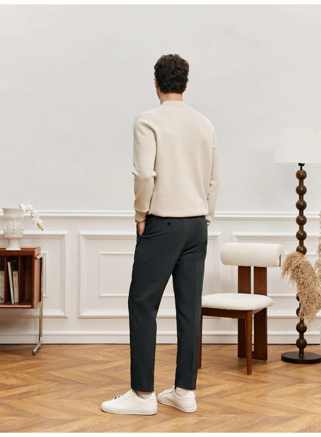 PREMIUM MERINO WOOL CREW NECK SWEATSHIRT