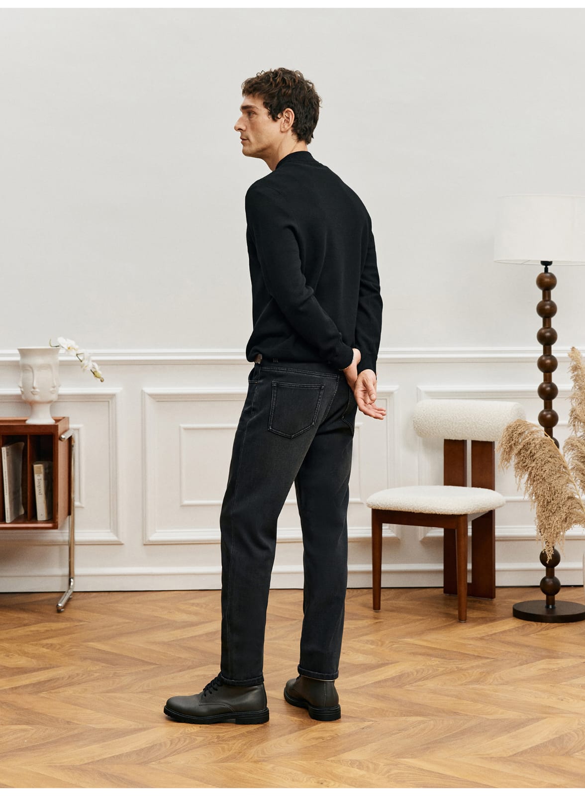 PREMIUM MERINO WOOL CREW NECK SWEATSHIRT