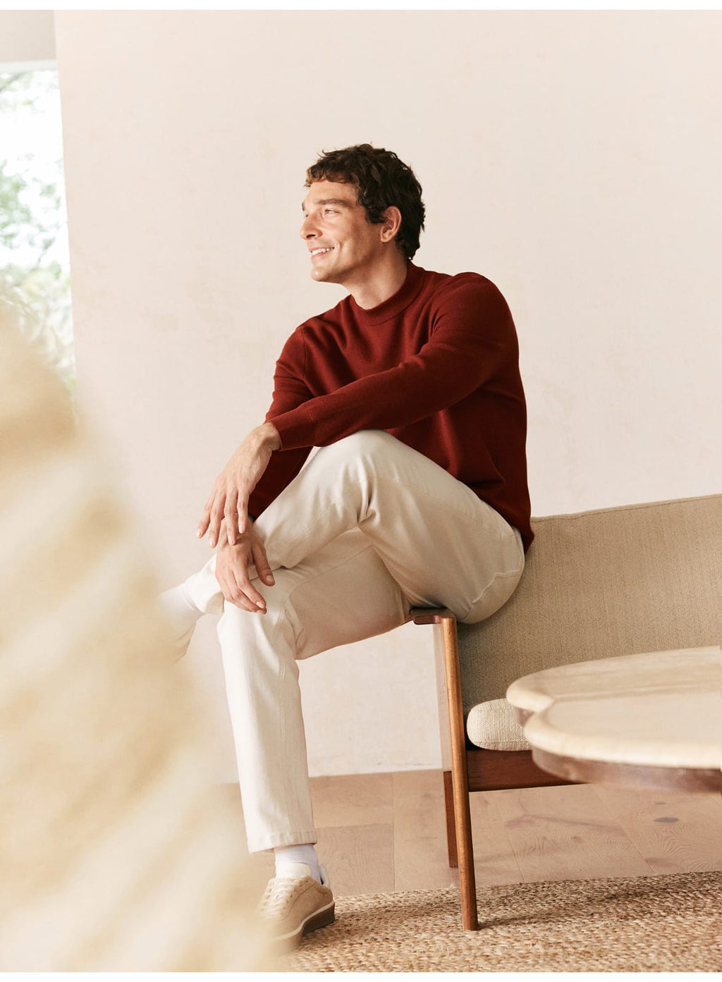 PREMIUM MERINO WOOL CREW NECK SWEATSHIRT