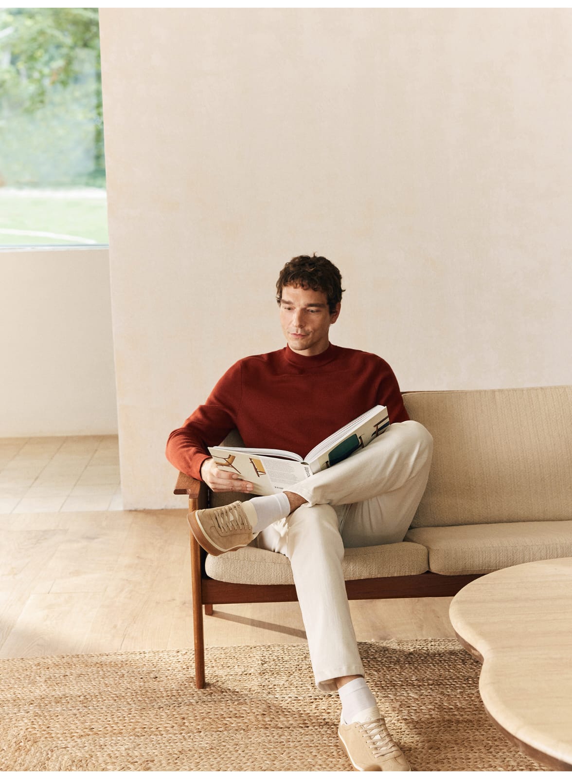 PREMIUM MERINO WOOL CREW NECK SWEATSHIRT