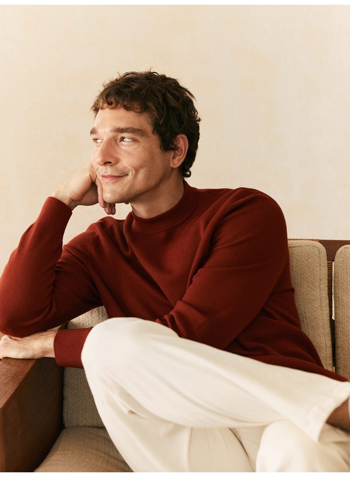 PREMIUM MERINO WOOL CREW NECK SWEATSHIRT