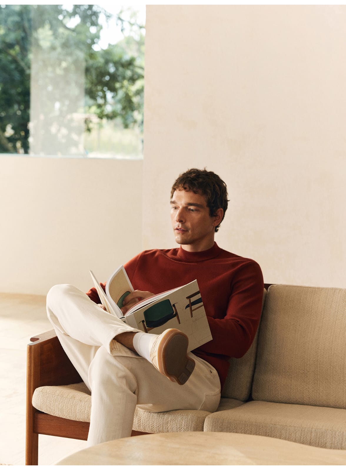 PREMIUM MERINO WOOL CREW NECK SWEATSHIRT