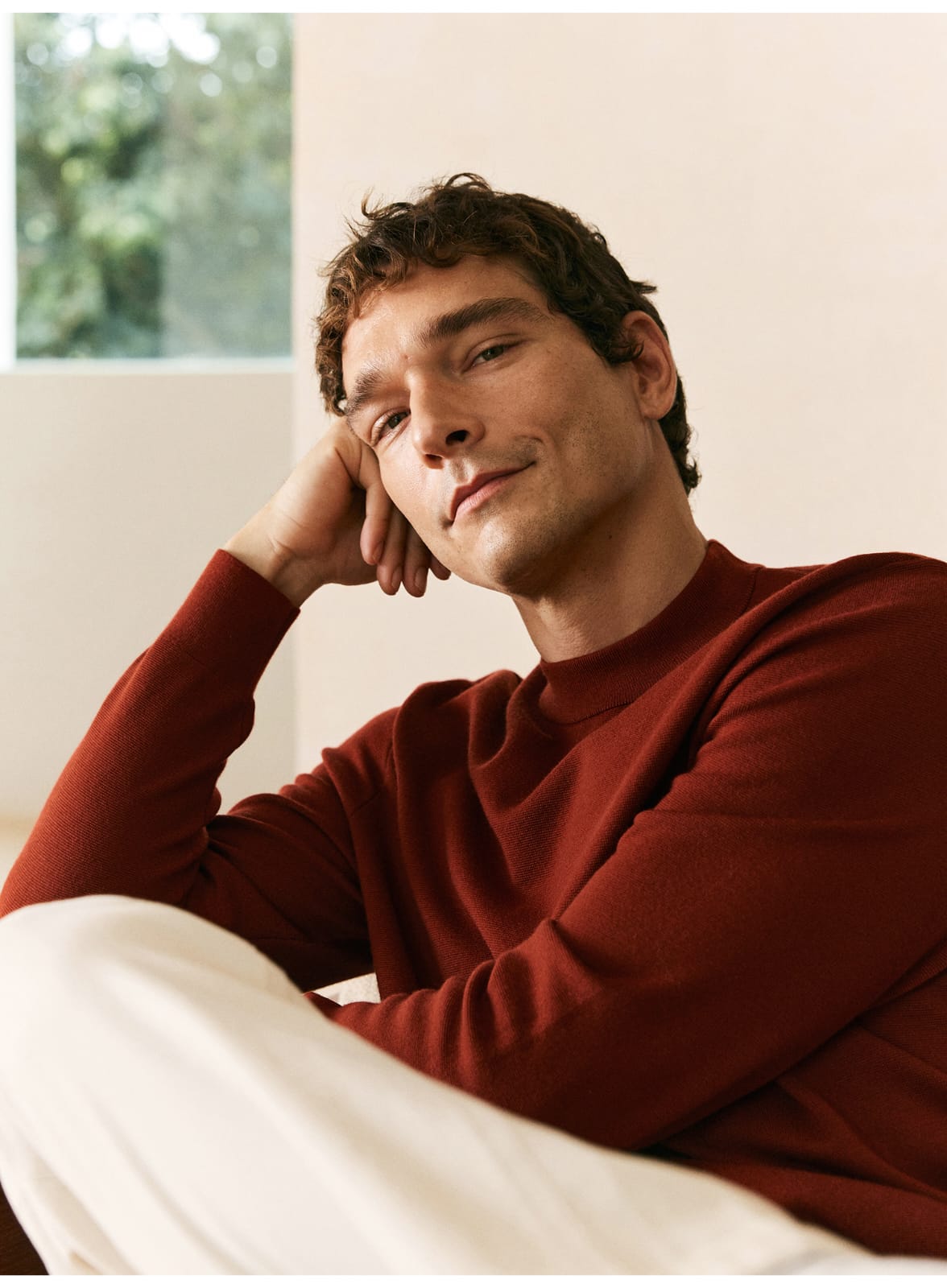 PREMIUM MERINO WOOL CREW NECK SWEATSHIRT