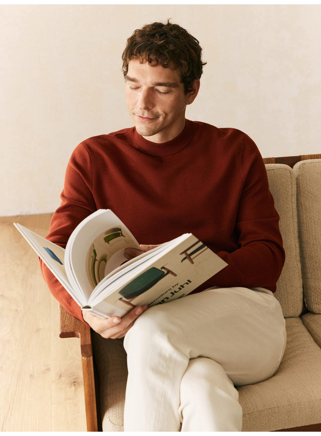 PREMIUM MERINO WOOL CREW NECK SWEATSHIRT