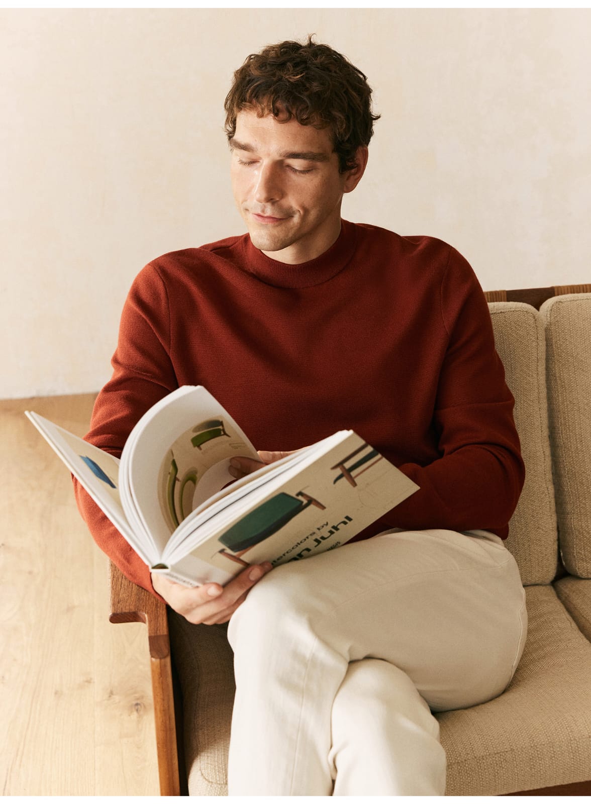 PREMIUM MERINO WOOL CREW NECK SWEATSHIRT