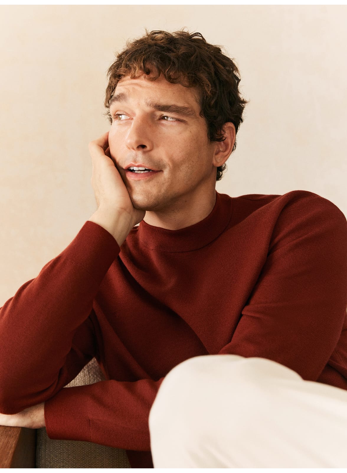 PREMIUM MERINO WOOL CREW NECK SWEATSHIRT